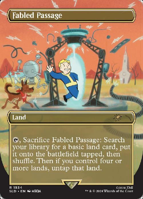 (SLD)Fabled Passage(1534)(ボーダーレス)(Vault Boy)/寓話の小道