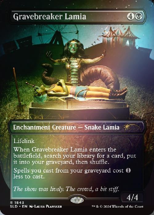 (SLD)Gravebreaker Lamia(1643)(ボーダーレス)(F)/墓破りのラミア