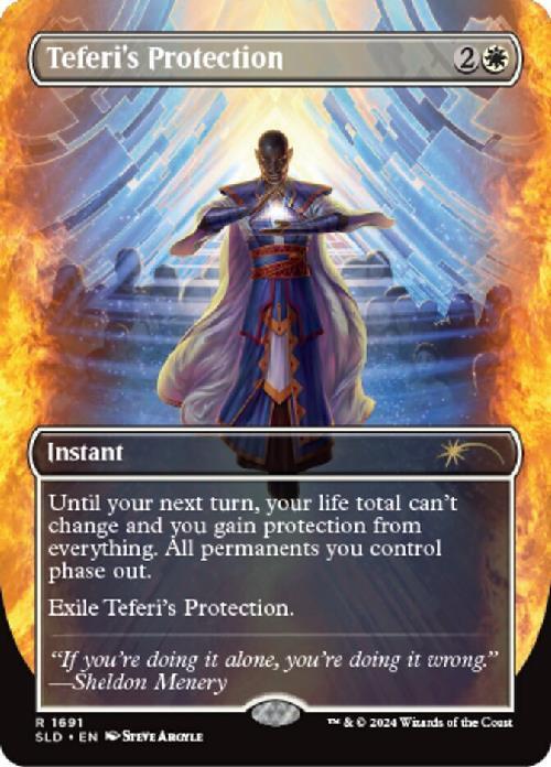 (SLD)Teferi's Protection(1691)(ボーダーレス)/テフェリーの防御