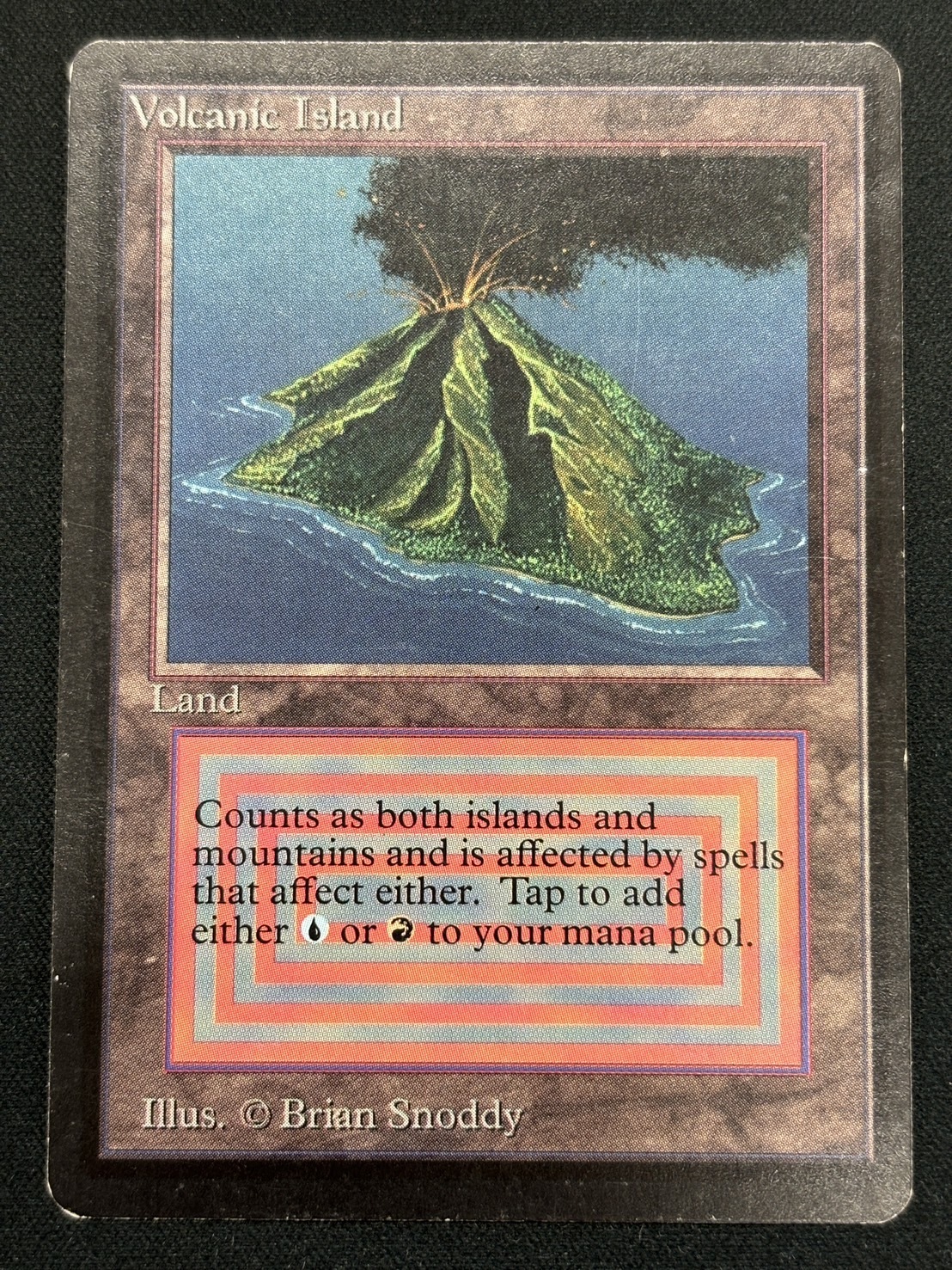 ネット限定】 Volcanic にしMTG Island 2枚 ②、③ 黒枠 ドイツ語 ...