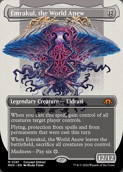 (MH3)Emrakul the World Anew(ボーダーレス)(Concept Eldrazi)(0381)/再誕世界、エムラクール