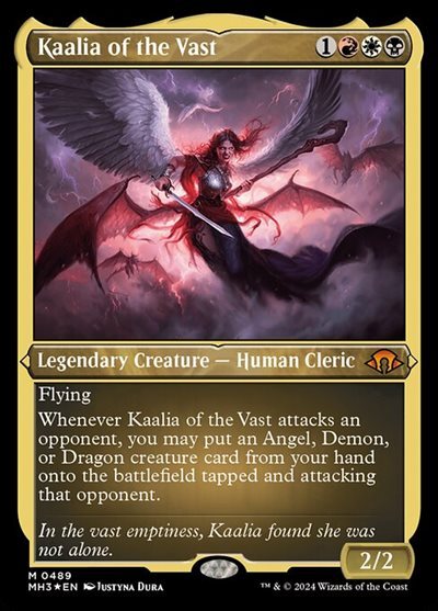 (MH3)Kaalia of the Vast(ショーケース)(エッチング)(0489)(F)/巨大なるカーリア