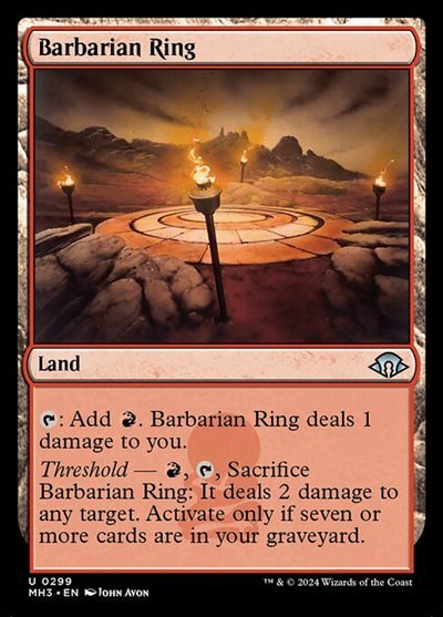 (MH3)Barbarian Ring(0299)/蛮族のリング