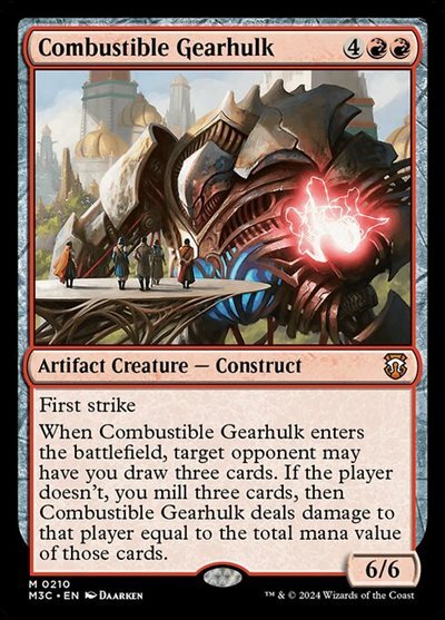 (M3C)Combustible Gearhulk(0210)/焼却の機械巨人