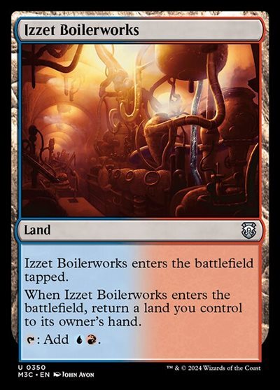 (M3C)Izzet Boilerworks(0350)(リップル)(F)/イゼットの煮沸場