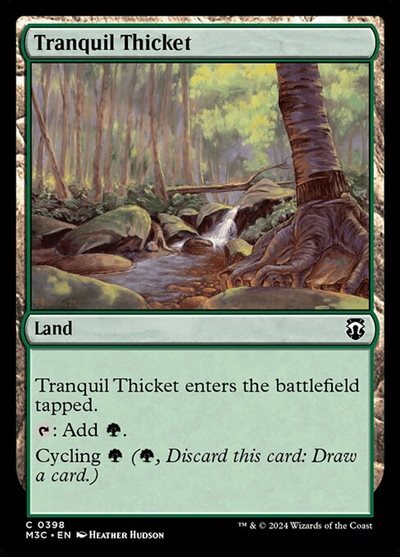 (M3C)Tranquil Thicket(0398)/平穏な茂み