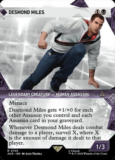 (ACR)Desmond Miles(0130)(ショーケース)(記憶の回廊)(F)/デズモンド・マイルズ