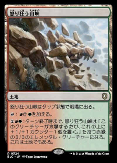 (BLC)怒り狂う山峡(0324)/RAGING RAVINE