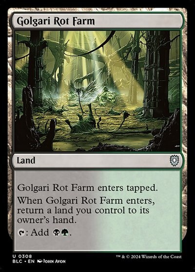 (BLC)Golgari Rot Farm(0308)/ゴルガリの腐敗農場