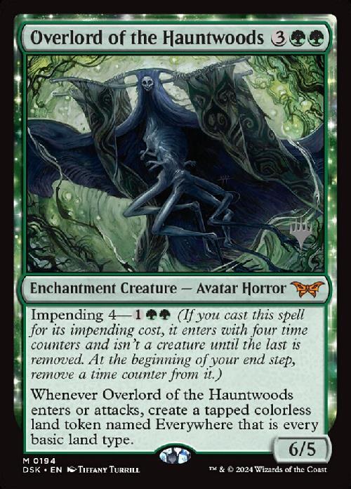 (DSK)Overlord of the Hauntwoods(0194)(プロモP)/ホーントウッドの大主