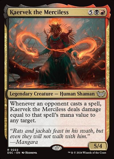 (DSC)Kaervek the Merciless(0222)/無慈悲なる者ケアヴェク