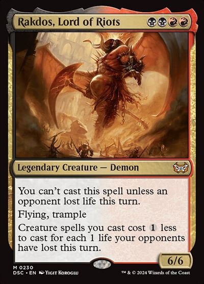 (DSC)Rakdos Lord of Riots(0230)/暴動の長、ラクドス