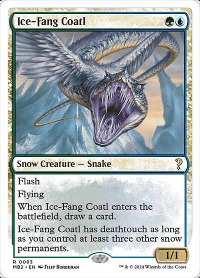 (MB2)Ice-Fang Coatl(0083)(白枠)/氷牙のコアトル