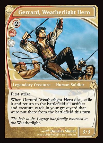 (MB2)Gerrard Weatherlight Hero(0251)(未来枠)(F)/ウェザーライトの英雄、ジェラード