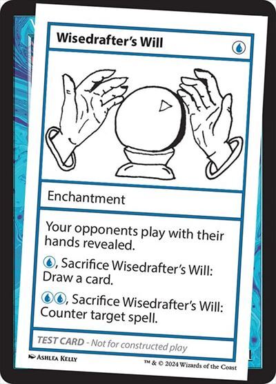 (MB2)Wisedrafter's Will(テスト)/(未訳)