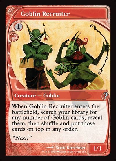 (MB2)Goblin Recruiter(0193)(未来枠)/ゴブリン徴募兵