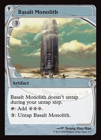 (MB2)Basalt Monolith(0217)(未来枠)/玄武岩のモノリス