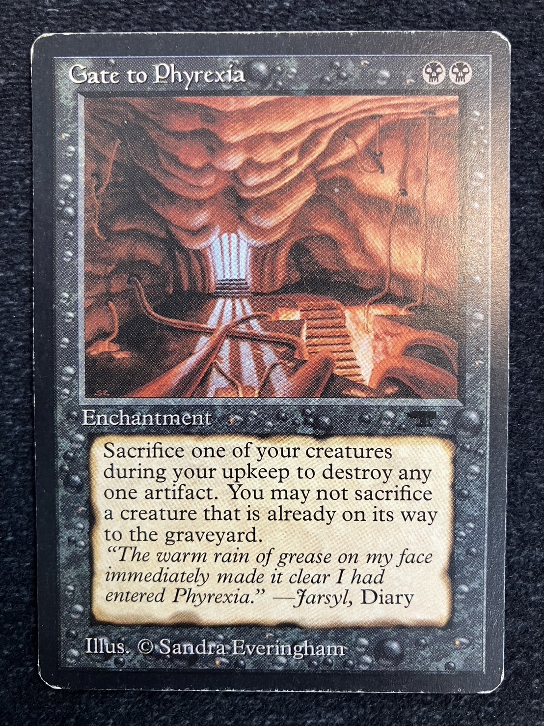 (ATQ)Gate to Phyrexia(HP)(EN)/(未訳)