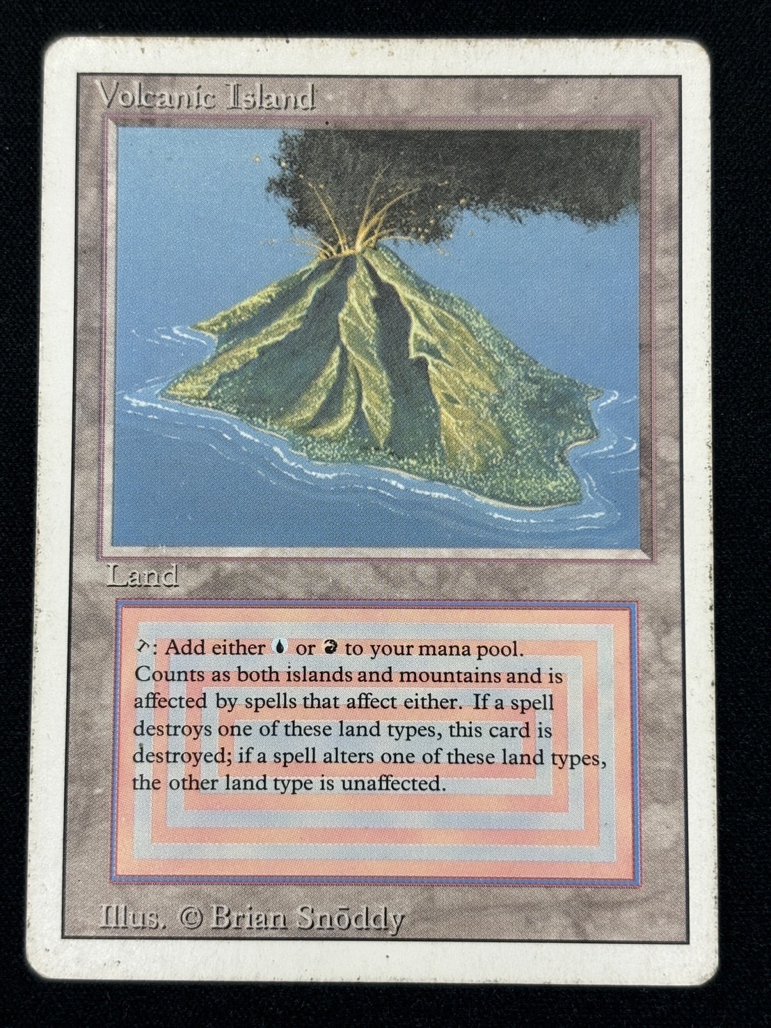 (3ED)Volcanic Island(HP)(EN)/(未訳)