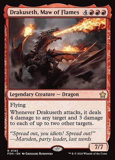 (FDN)Drakuseth Maw of Flames(0193)(F)/炎の大口、ドラクセス