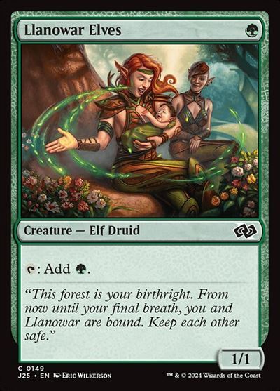 (J25)Llanowar Elves(0149)/ラノワールのエルフ