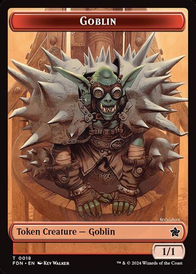 (FDN)Goblin(0018)(トークン)(F)/ゴブリン