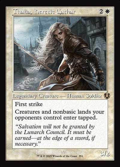 INR)Thalia Heretic Cathar(0351)(旧枠)/異端聖戦士、サリア | 神話