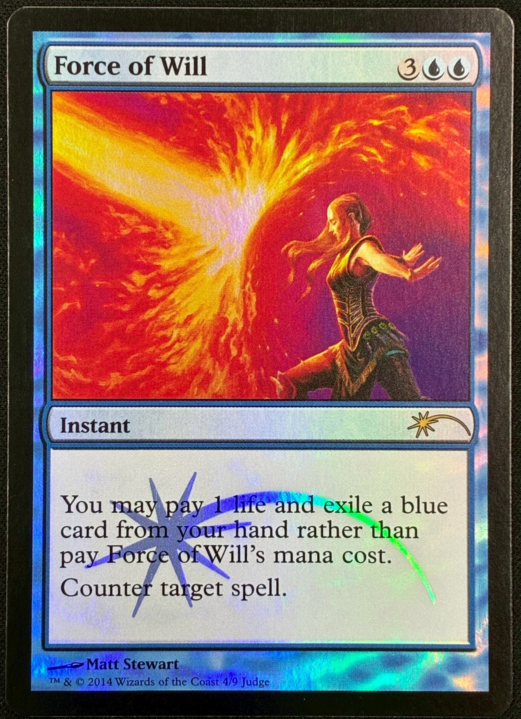 J14)Force of Will(流星)(judge)(F)(NM-)(EN)/意志の力 | 未登録