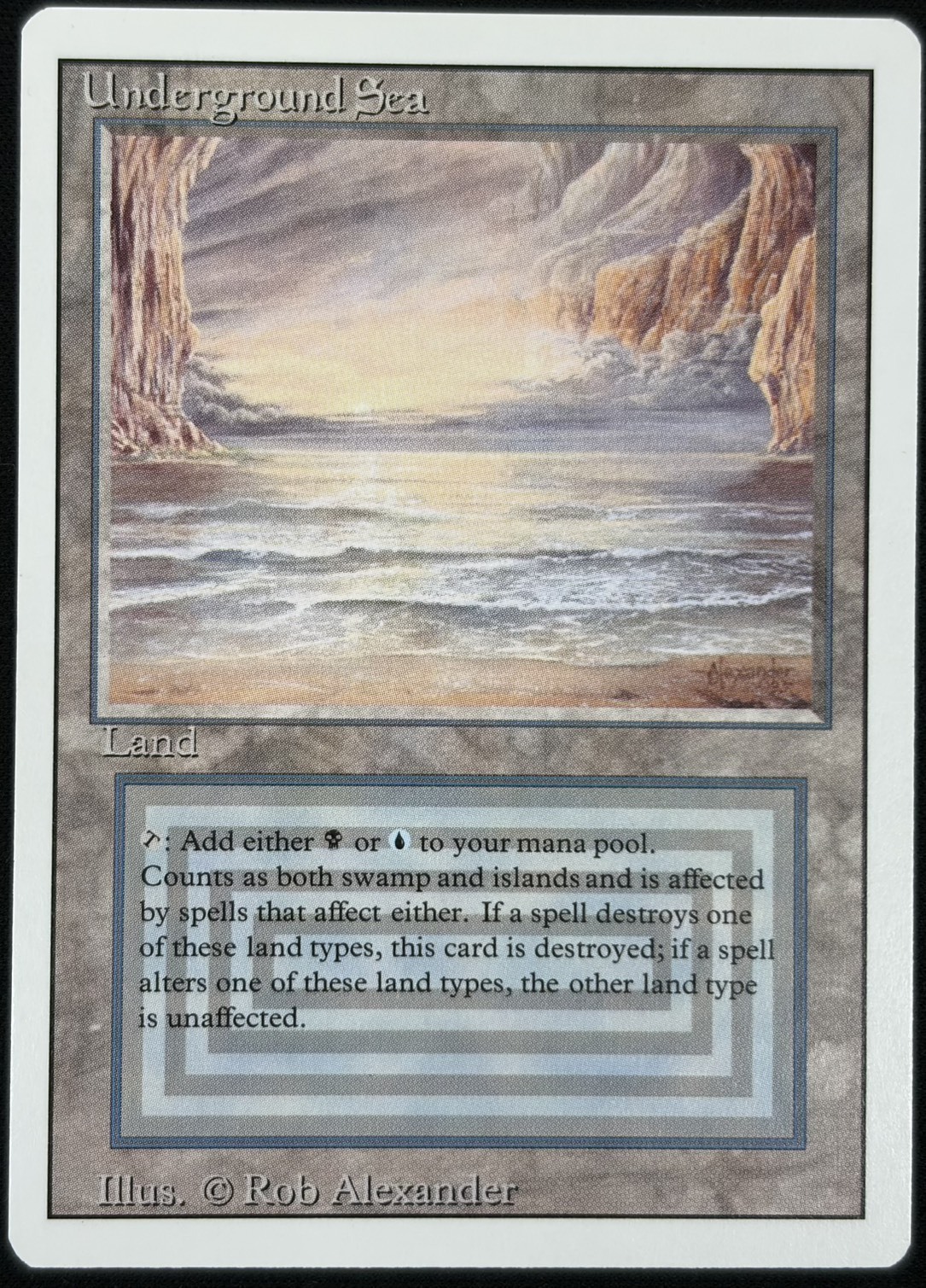 MTG SP〜MP 3ED < Underground Sea > 1枚 3ED)Underground Sea(状態SP)(EN)/(未訳) | 未登録 | ドラゴンスター