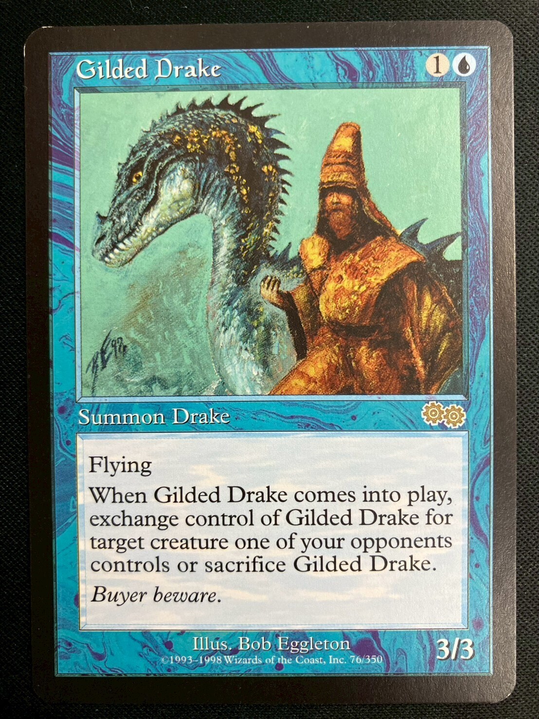 金粉のドレイク / Gilded Drake マジックザギャザリング USG)Gilded Drake（状態SP)(EN)/金粉のドレイク | 未登録 | ドラゴン