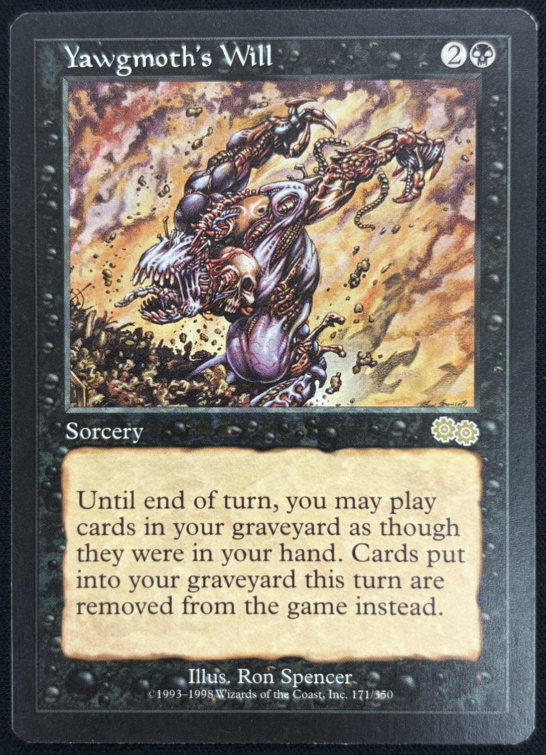 USG)Yawgmoth's Will(MP)(EN)/ヨーグモスの意志 | 未登録 | ドラゴン