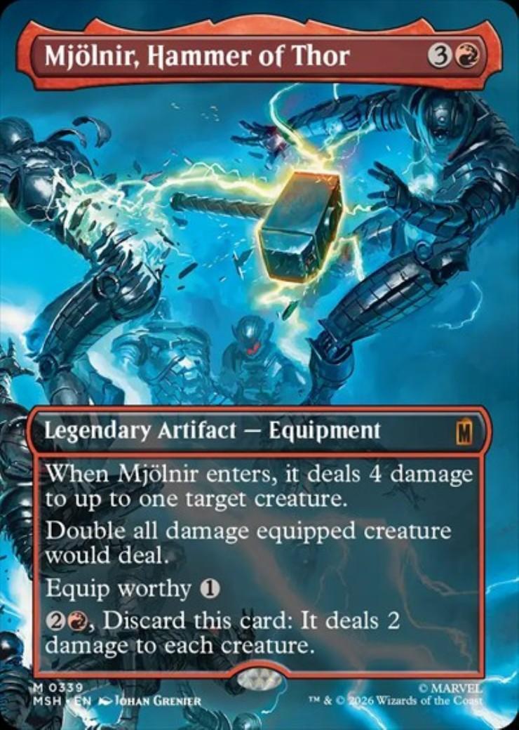 MSH)Mj?lnir Hammer of Thor(0339)(ボーダーレス)(シーン)(F) | (FOIL