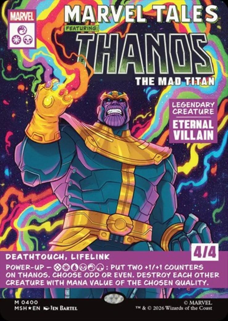 MSH)Thanos the Mad Titan(0400)(ボーダーレス)(クラシック・コミック