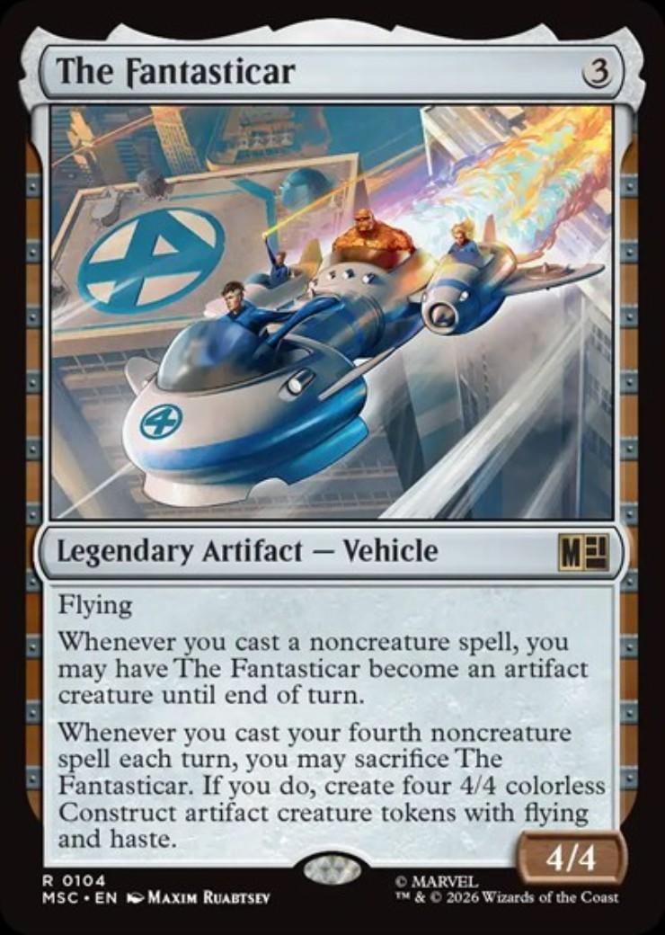 ファンタスティッカー（サージfoil版）1枚 MSC)The Fantasticar(0104)(サージ)(F)/ファンタスティッカー | (FOIL