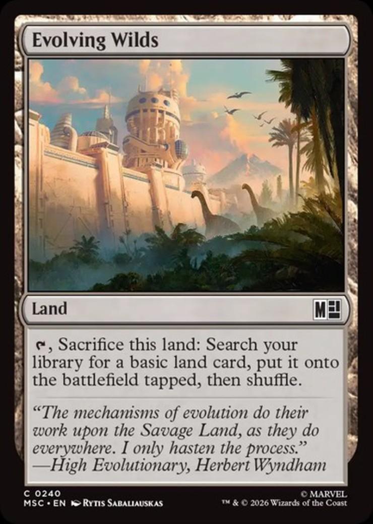 MSC)Evolving Wilds(0240)(サージ)(F)/進化する未開地 | (FOIL)コモン
