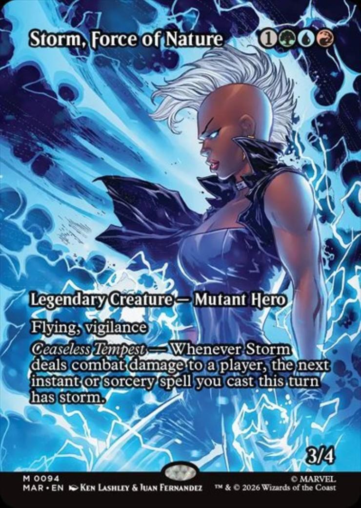 MAR)Storm Force of Nature(0094)(ボーダーレス)(マテリアル)(F