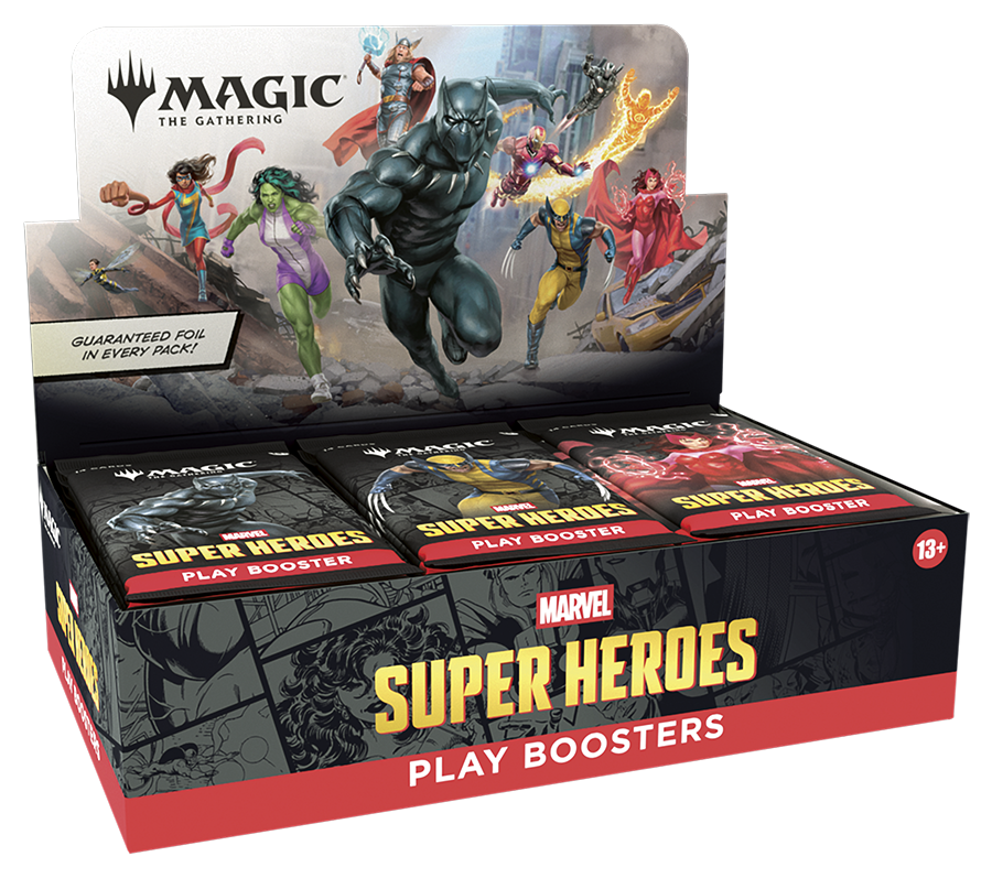 通販新品】【英語版】プレイブースター『マーベル スーパーヒーローズ
