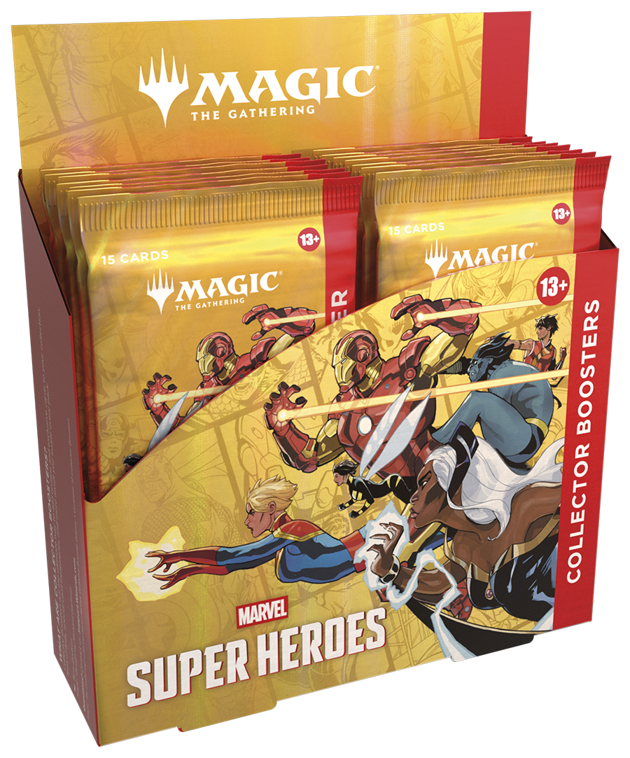 通販新品】【英語版】コレクターブースター『マーベル スーパー