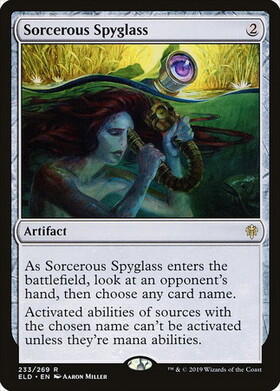 (ELD)Sorcerous Spyglass/魔術遠眼鏡