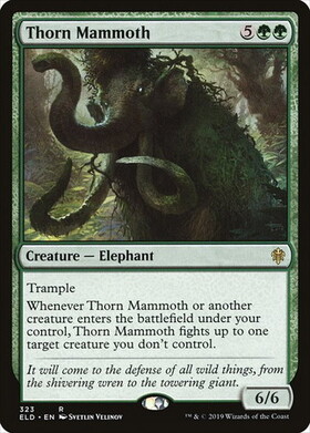 (ELD)Thorn Mammoth/茨のマンモス