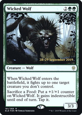 (ELD)Wicked Wolf(日付入)(F)/意地悪な狼