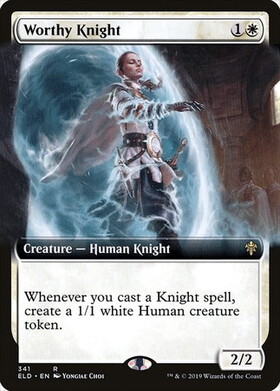 (ELD)Worthy Knight(拡張枠)/立派な騎士