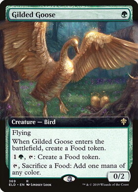 (ELD)Gilded Goose(拡張枠)(F)/金のガチョウ