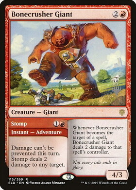 (ELD)Bonecrusher Giant(プロモP)(F)/砕骨の巨人