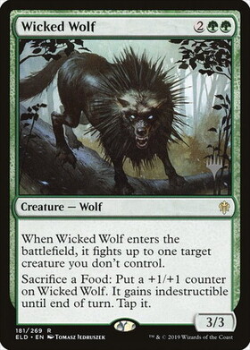 (ELD)Wicked Wolf(プロモP)/意地悪な狼