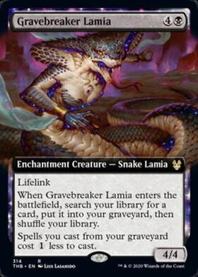 (THB)Gravebreaker Lamia(拡張枠)/墓破りのラミア