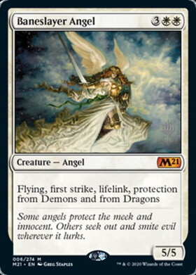 (M21)Baneslayer Angel(プロモP)(F)/悪斬の天使