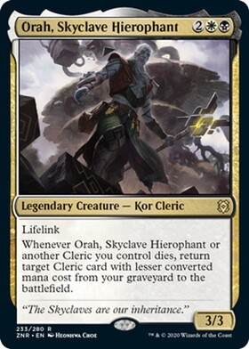 (ZNR)Orah Skyclave Hierophant/スカイクレイブの秘儀司祭、オラー