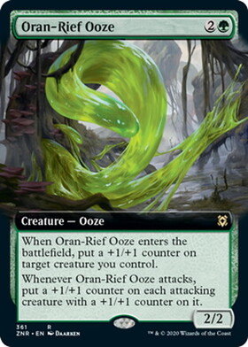 (ZNR)Oran-Rief Ooze(拡張枠)/オラン＝リーフの軟泥