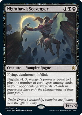 (ZNR)Nighthawk Scavenger(プロモP)(F)/夜鷲のあさり屋